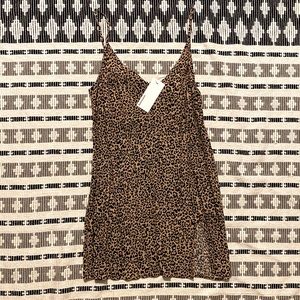 Reformation Marlow Leopard Print Dress